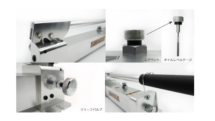 大阪ジャッキ製作所 手動油圧ポンプ(単動式) TWA1.3
